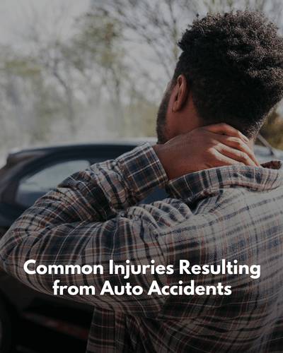 Common Injuries Resulting from Auto Accidents